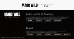 Desktop Screenshot of marcwild.com